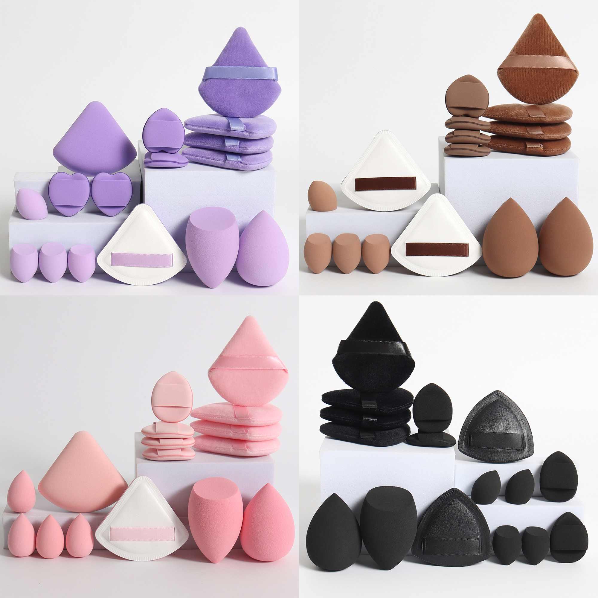 Beauty Makeup Egg - Cat Powder Cotton Candy 16-Piece Set