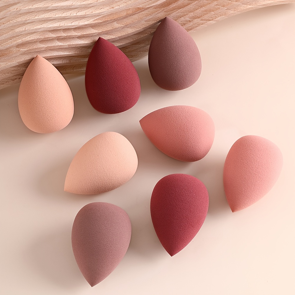 Beauty Makeup Egg - 8pcs Hydrophilic Makeup Sponge Set -