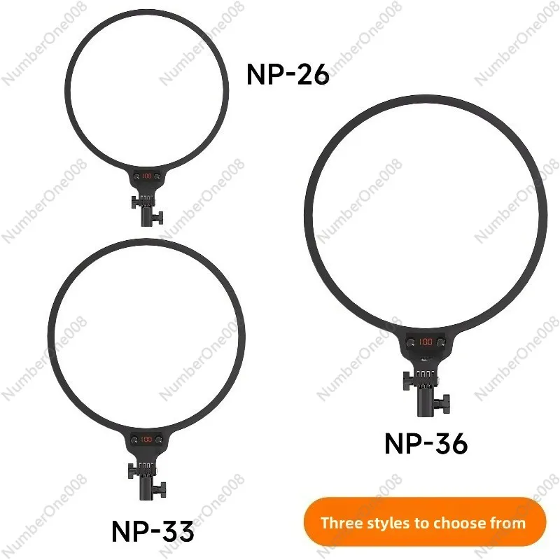 360° Rotating Ring Light with  - Beauty Makeup Camera ulasan dan harga