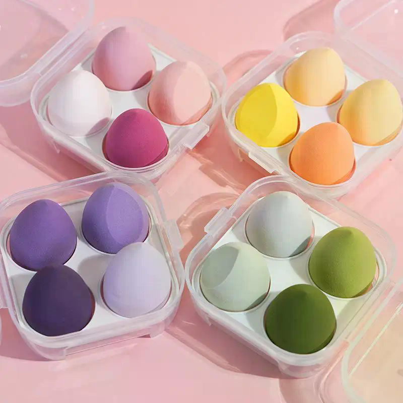 4pcs Beauty Tools Makeup Spong - Beauty Makeup Egg ulasan dan harga