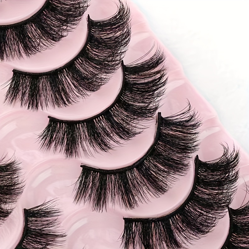 10 Pairs Faux Mink False Eyela - Beauty Full Makeup ulasan dan harga