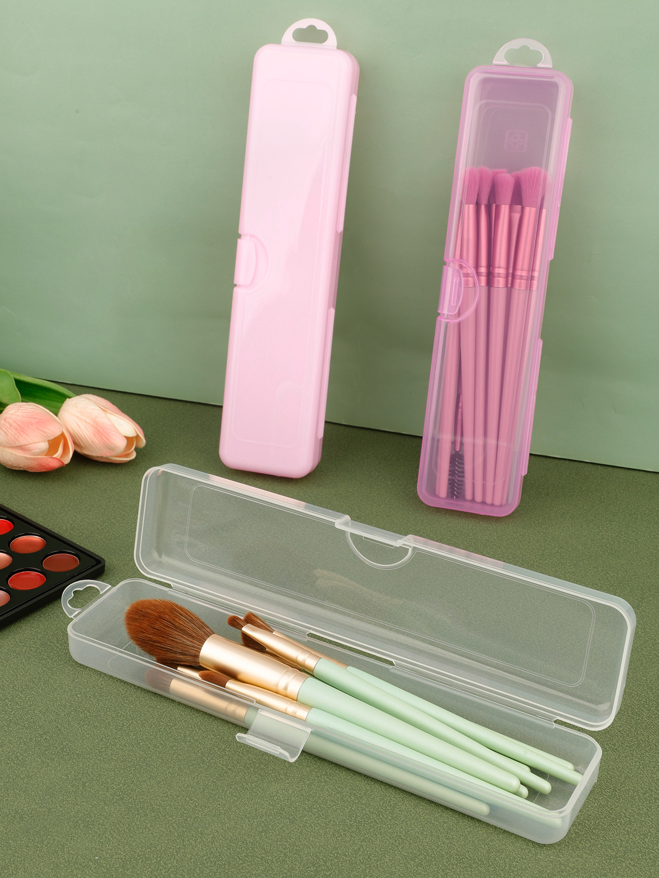 Makeup Brush Organizer Portabl - Beauty Makeup Background ulasan dan harga