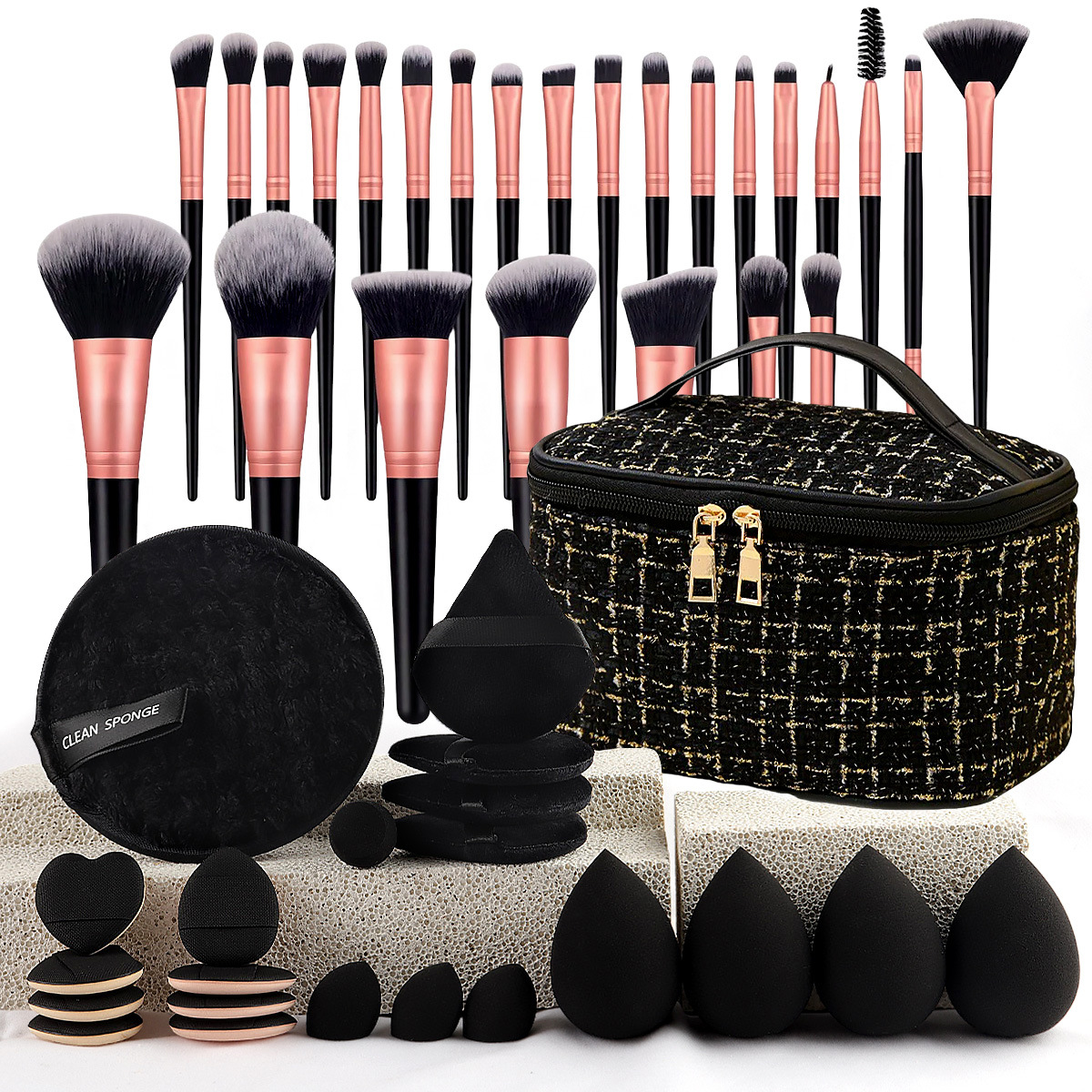 Makeup Brush Set Chic Fragranc - Beauty With Makeup ulasan dan harga