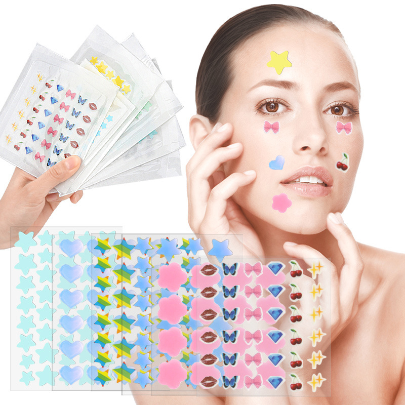 Color Cartoon Acne Patch Skin  - Beauty With Makeup ulasan dan harga