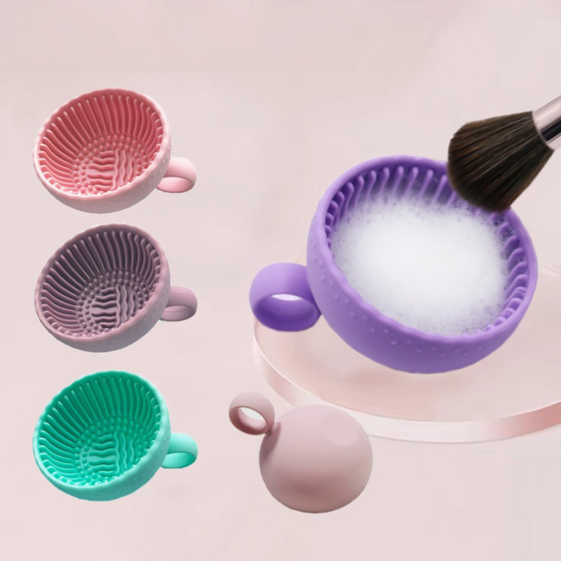 Silicone Makeup Brush Cleaner  - Beauty Makeup Eyeshadow ulasan dan harga