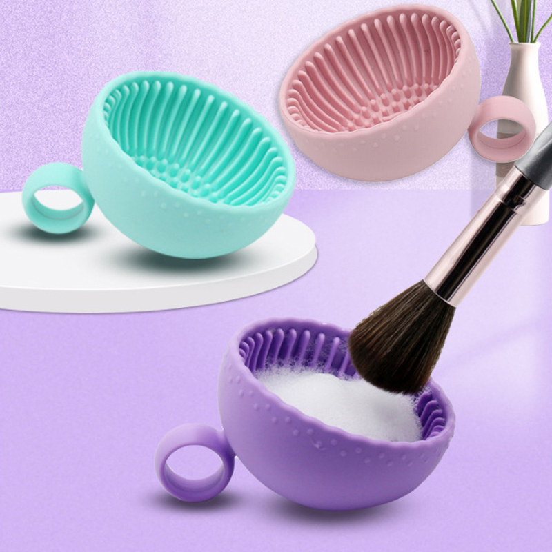 Silicone Makeup Brush Cleaner  - Beauty Makeup Eyeshadow ulasan dan harga