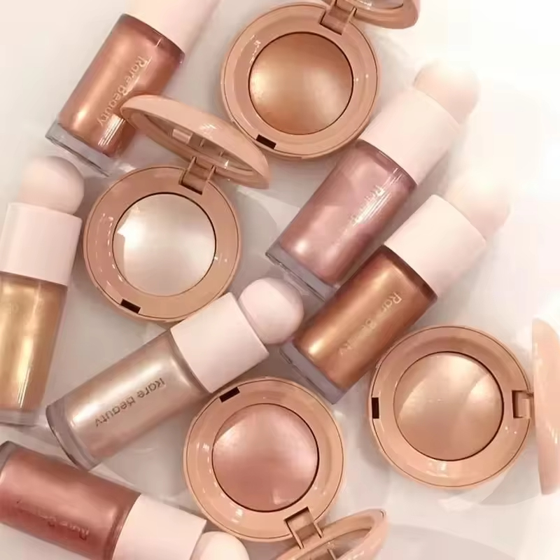 Rare Beauty Highlighter Long L - Rare Beauty Makeup Kit ulasan dan harga