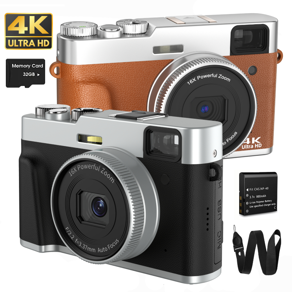 4K Digital Camera Auto Focus 4 - Beauty Makeup Camera ulasan dan harga