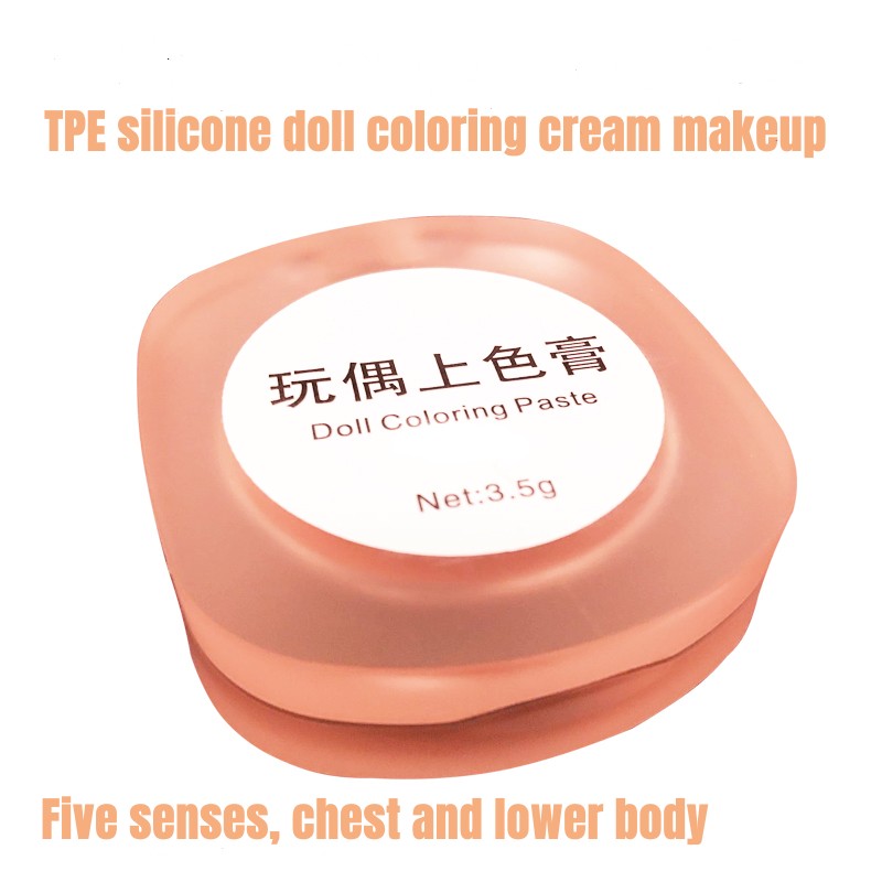 TPE silicone doll coloring cre - Beauty Real Makeup ulasan dan harga