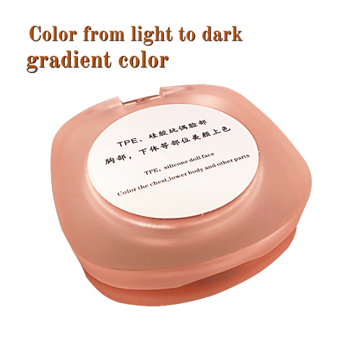 TPE silicone doll coloring cre - Beauty Real Makeup ulasan dan harga