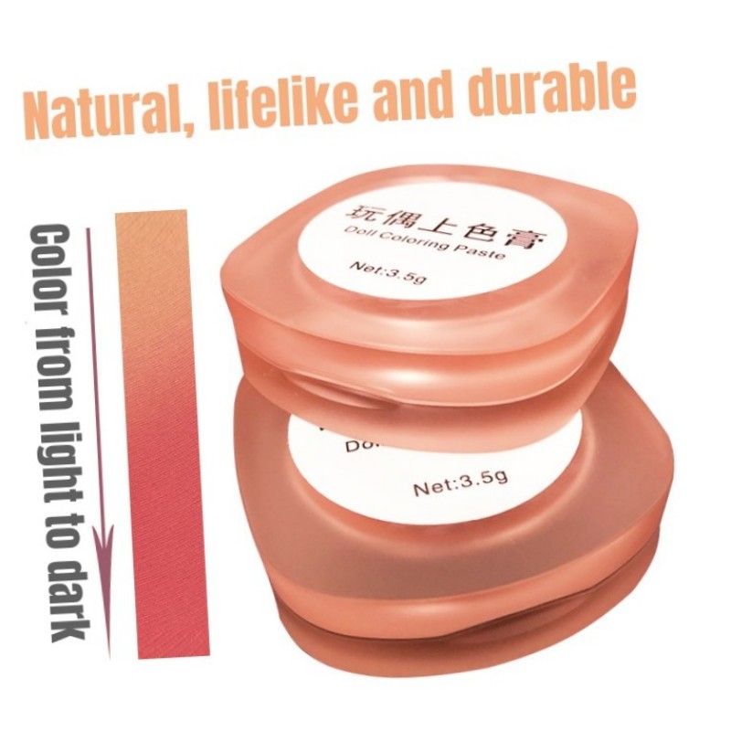 TPE silicone doll coloring cre - Beauty Real Makeup ulasan dan harga