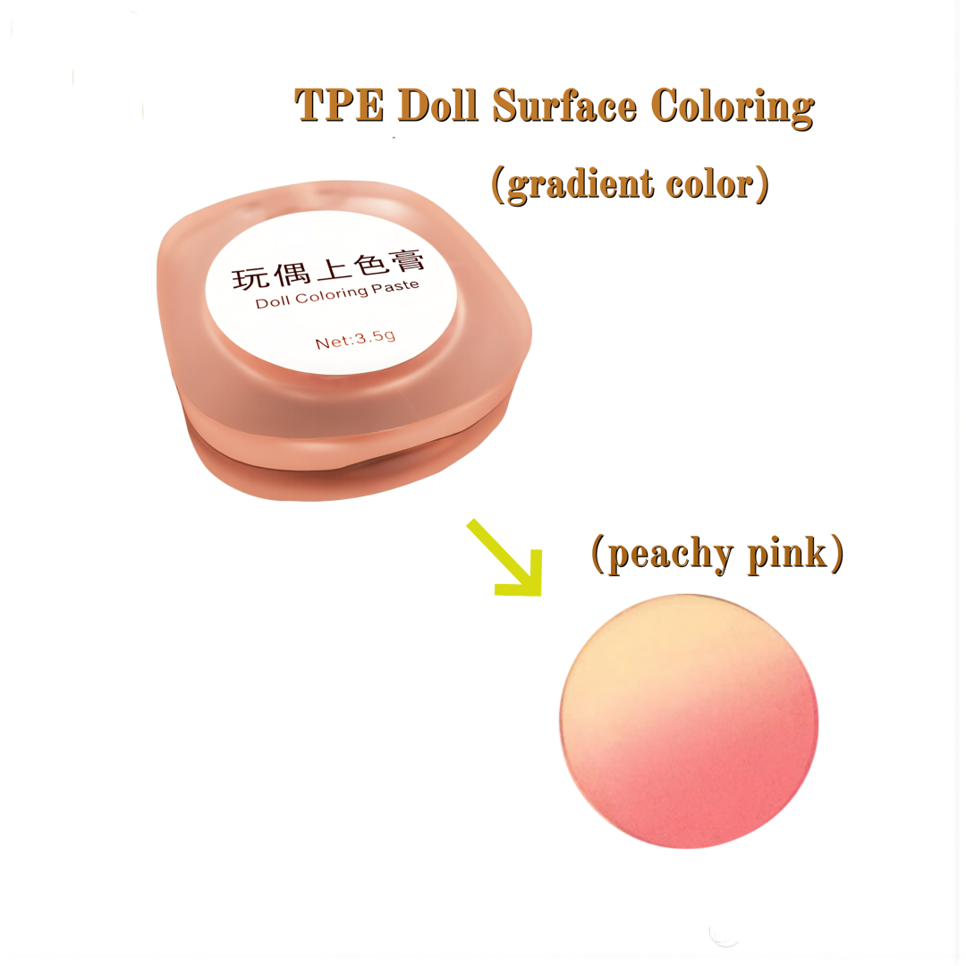TPE silicone doll coloring cre - Beauty Real Makeup ulasan dan harga