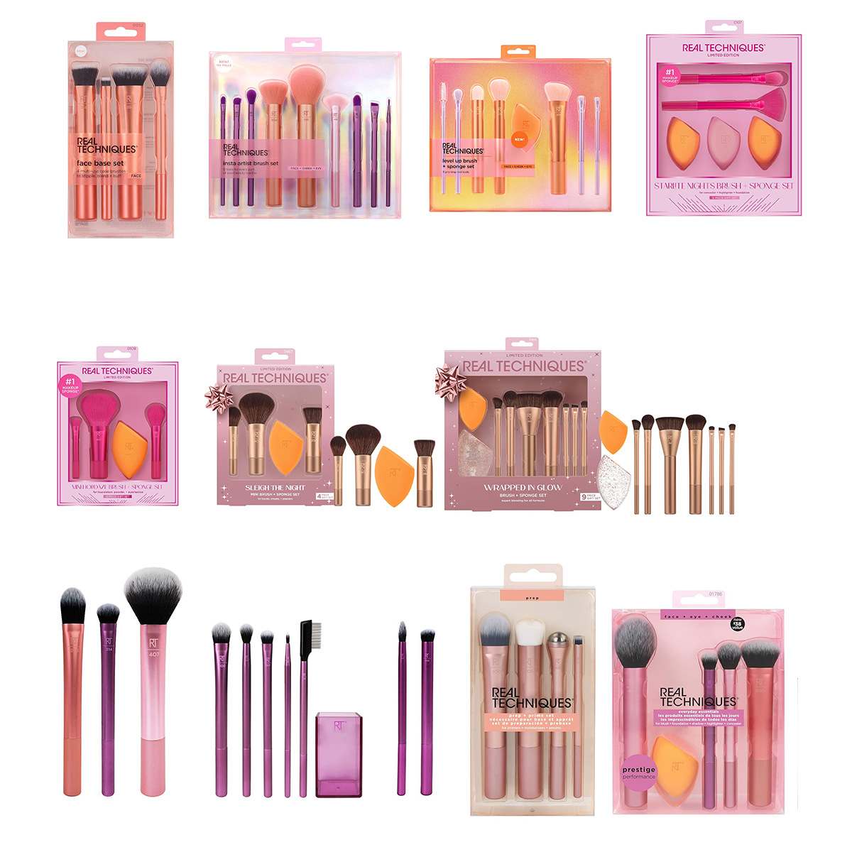 Complete Makeup Brush Set 1997 - Beauty Makeup Eyeshadow ulasan dan harga