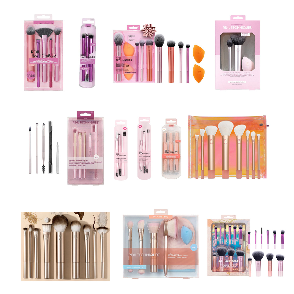 Complete Makeup Brush Set 1997 - Beauty Makeup Eyeshadow ulasan dan harga