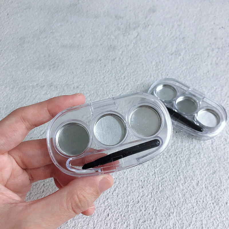 【3In1 Makeup Aluminum Palette  - Beauty Makeup Eyeshadow ulasan dan harga