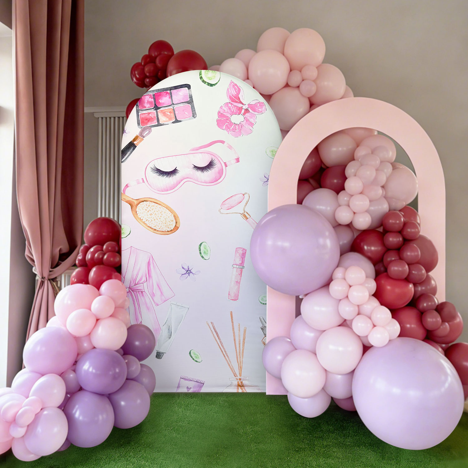 Happy Birthday Makeup Backdrop - Makeup Beauty House ulasan dan harga