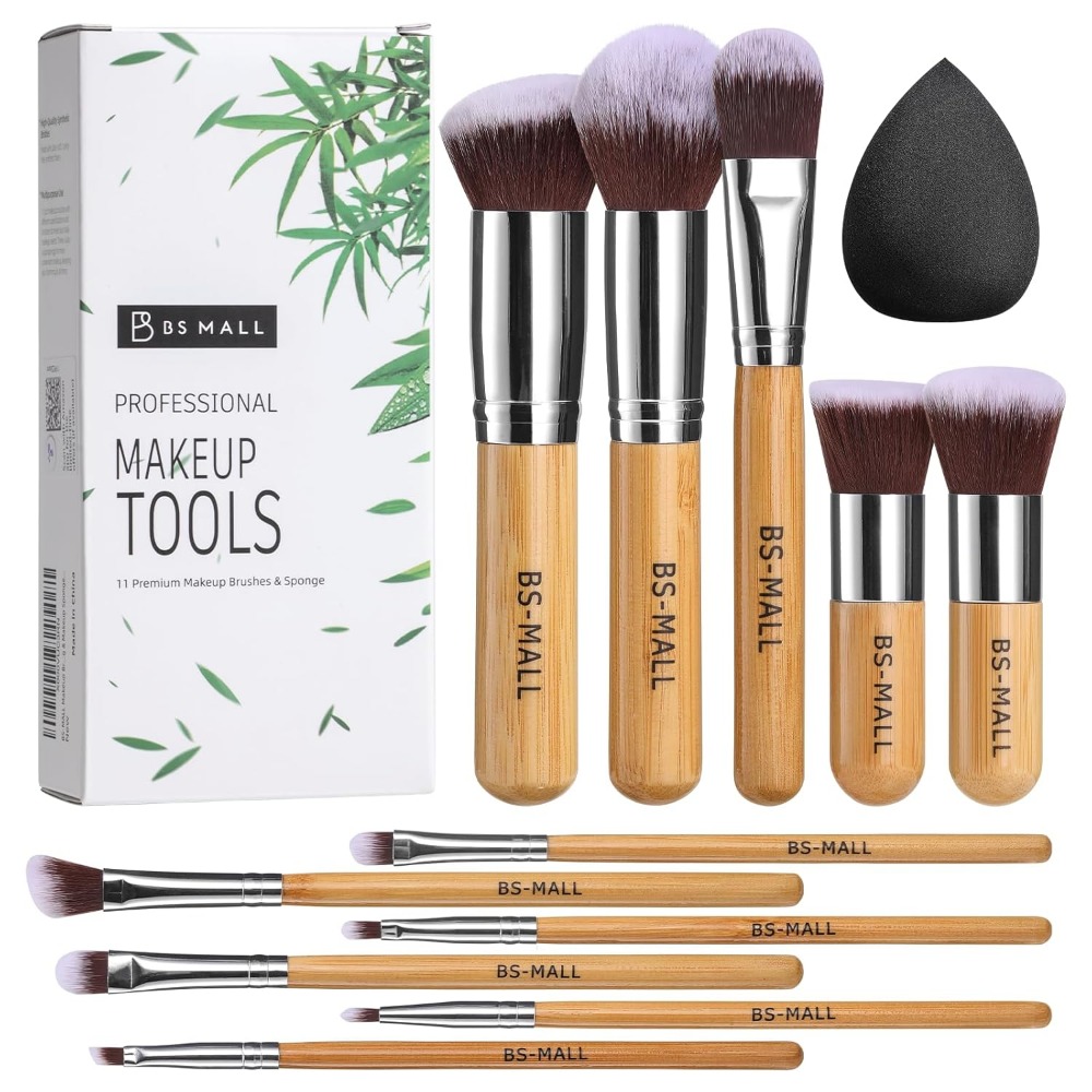 BS-MALL Makeup Brush Set 11Pcs - Beauty Makeup Background ulasan dan harga