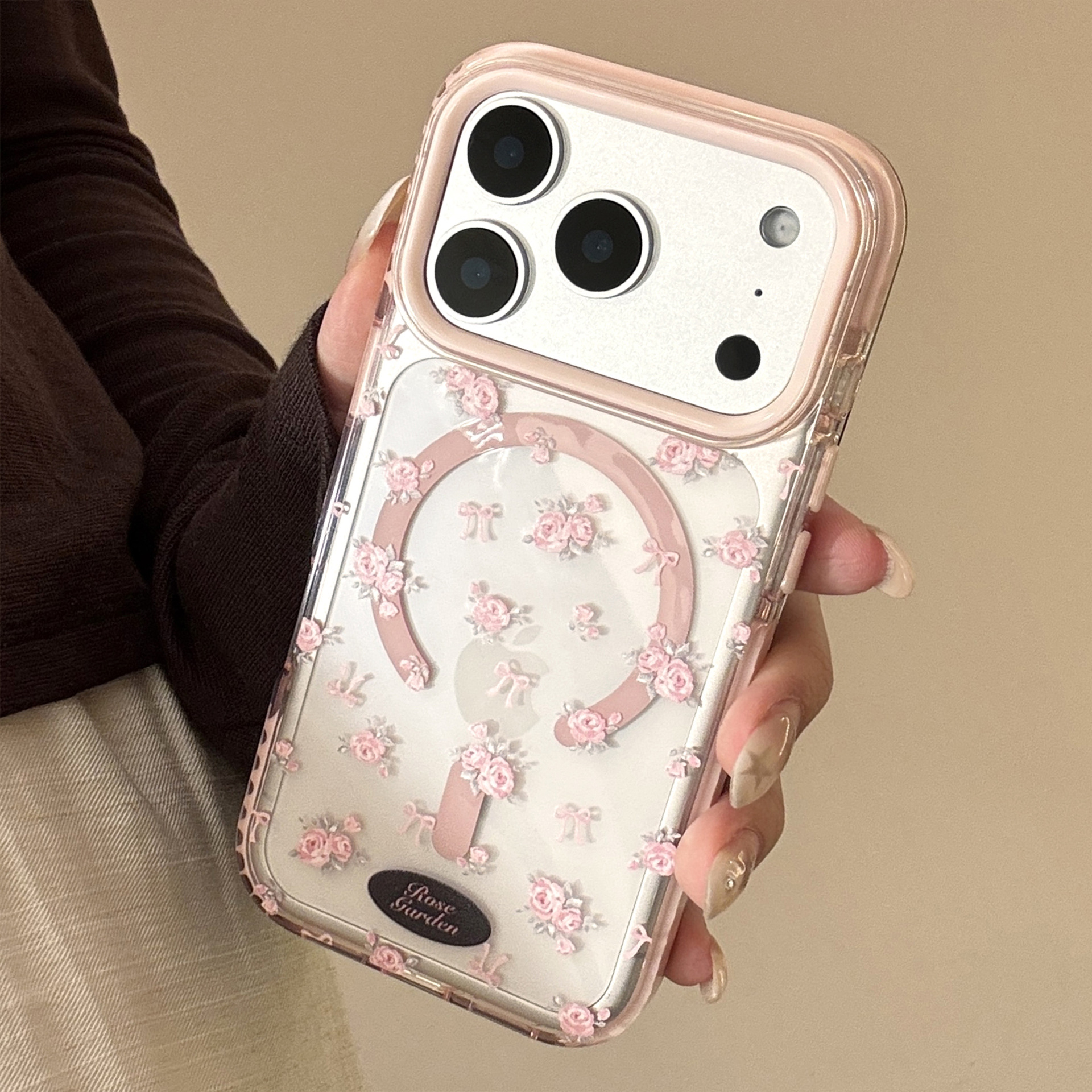 Gentle Beautiful Pink Rose Flo - Beauty Makeup Case ulasan dan harga