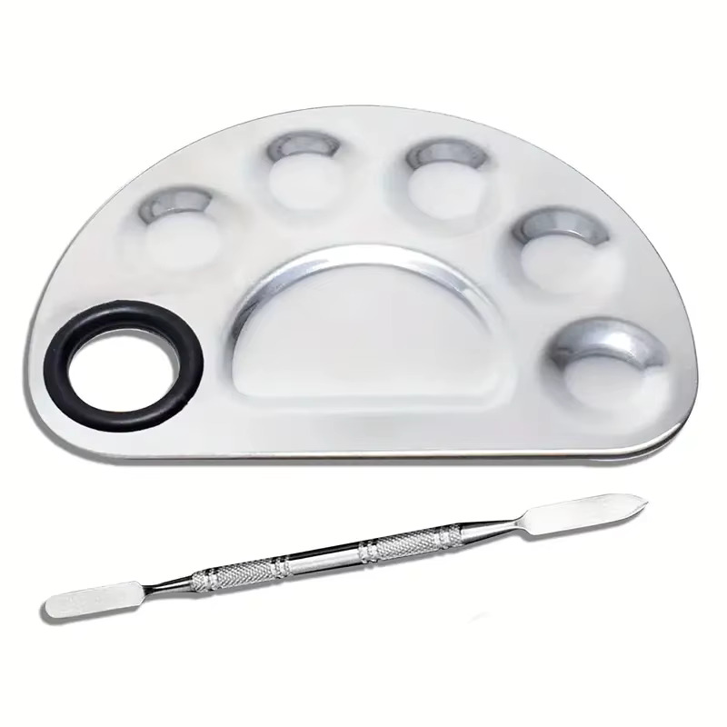 Stainless Steel Makeup Mixer N - Beauty Makeup Eyeshadow ulasan dan harga