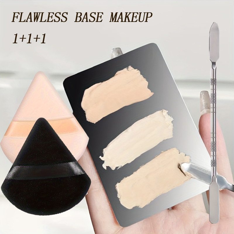 Stainless Steel Makeup Mixer N - Beauty Makeup Eyeshadow ulasan dan harga