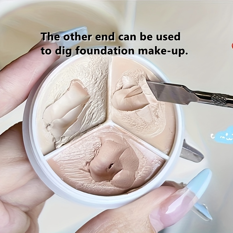 Stainless Steel Makeup Mixer N - Beauty Makeup Eyeshadow ulasan dan harga