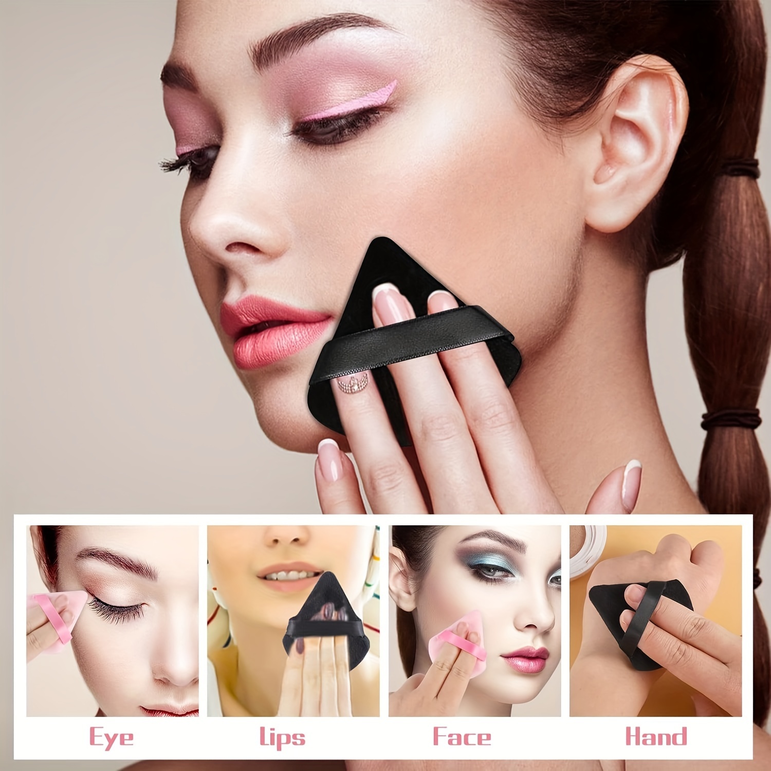 Stainless Steel Makeup Mixer N - Beauty Makeup Eyeshadow ulasan dan harga