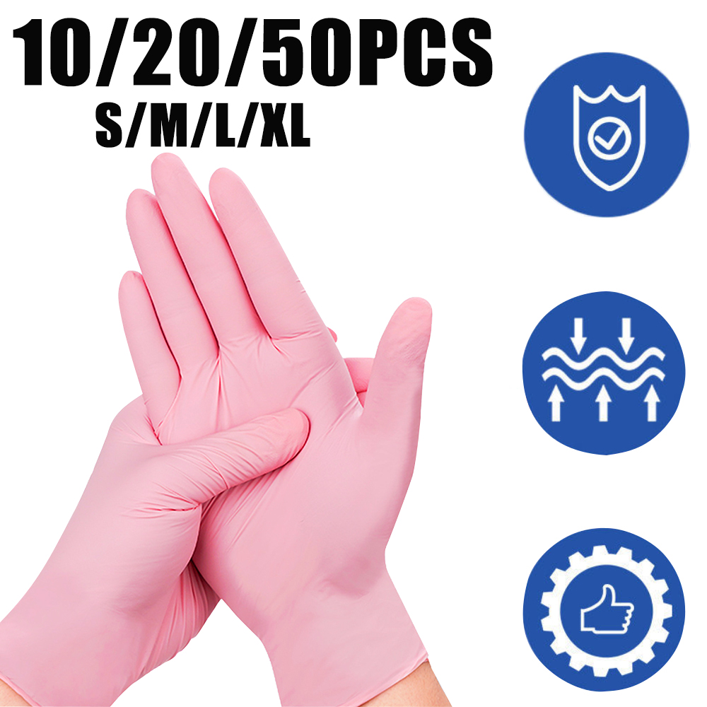 10/20/50pcs Nitrile Gloves For - Pure Beauty Hair & Makeup ulasan dan harga