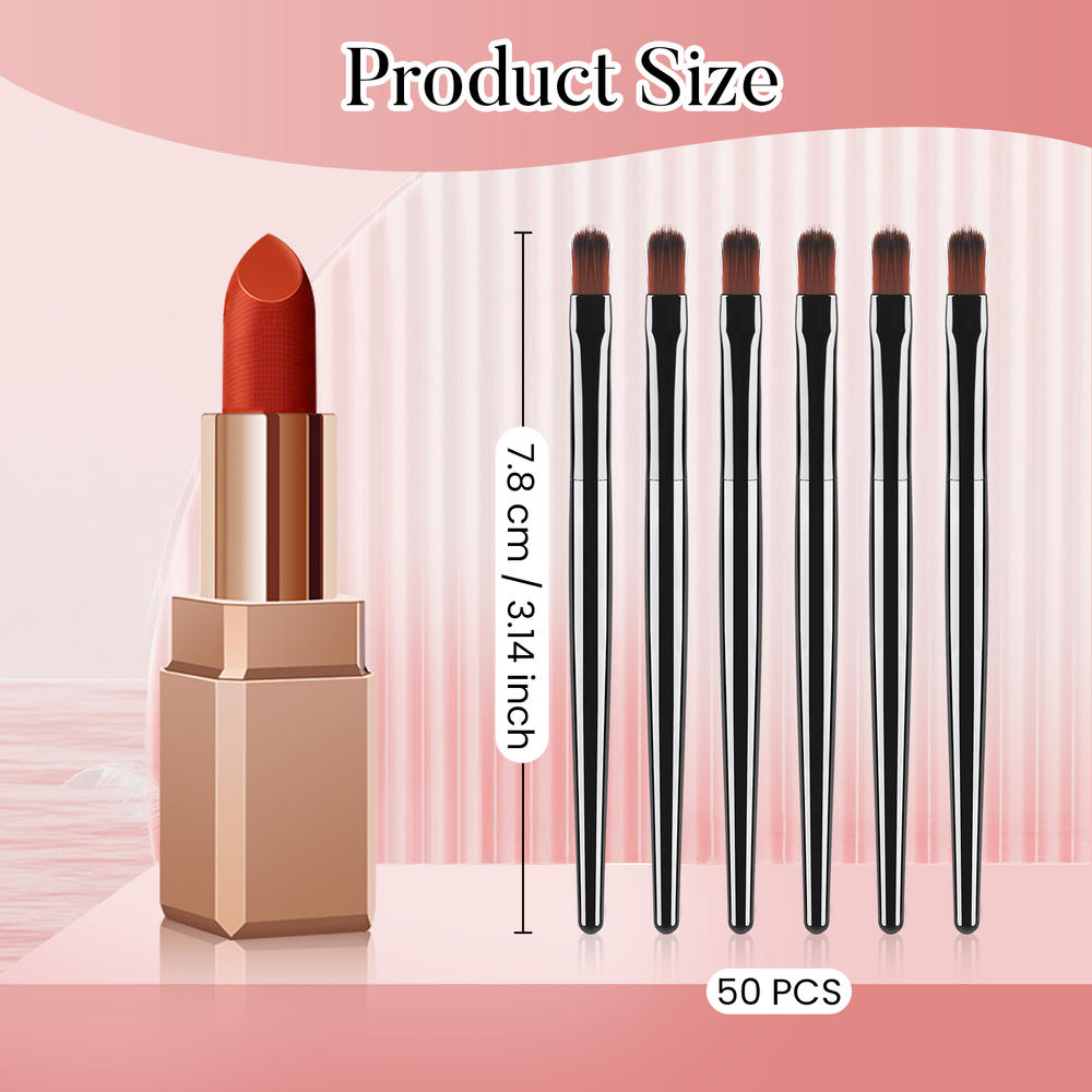 50/100pcs Disposable Lip Brush - Beauty With Makeup ulasan dan harga