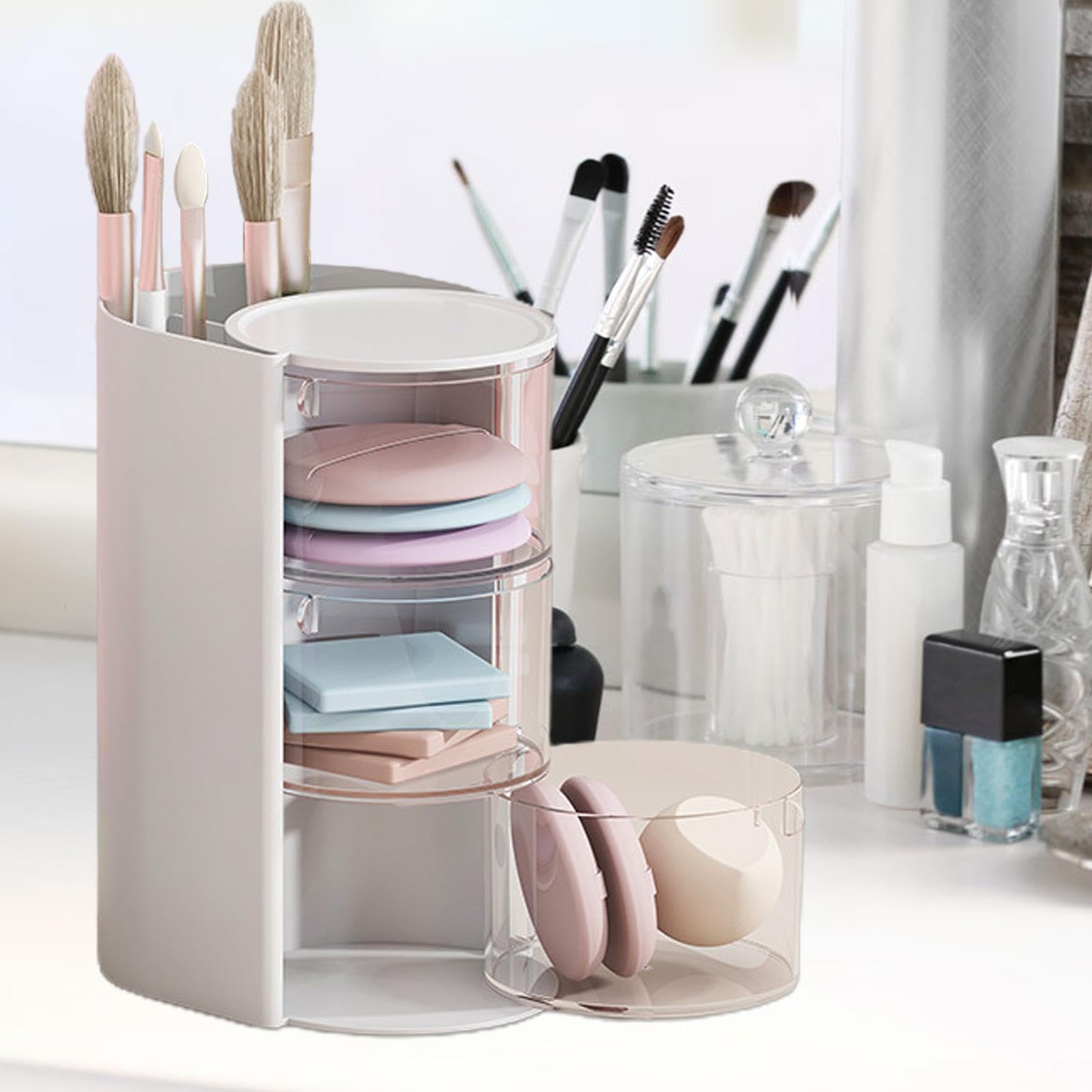 1Pcs Cosmetic Organizer Bathro - Beauty Makeup Egg ulasan dan harga