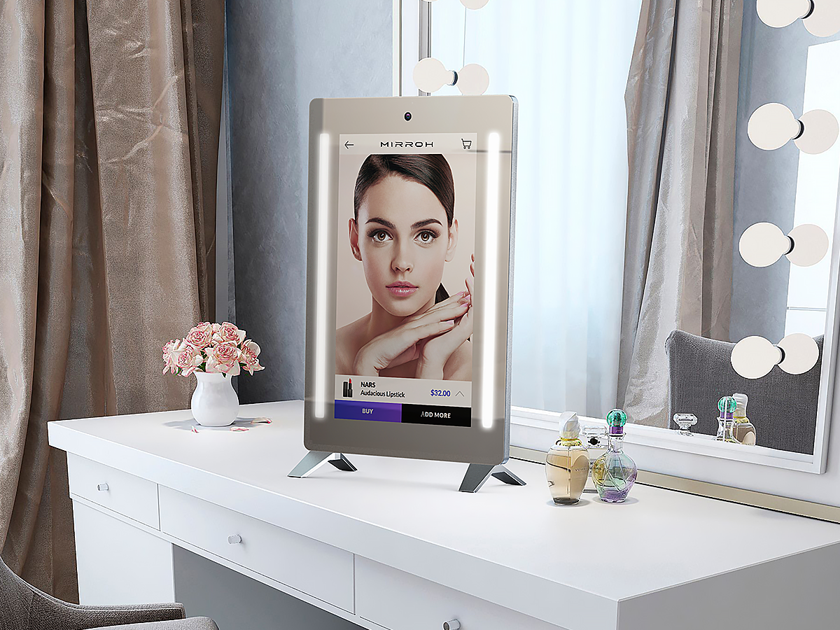 MIRROH.AI Commercial Smart Bea - Beauty Makeup Camera ulasan dan harga
