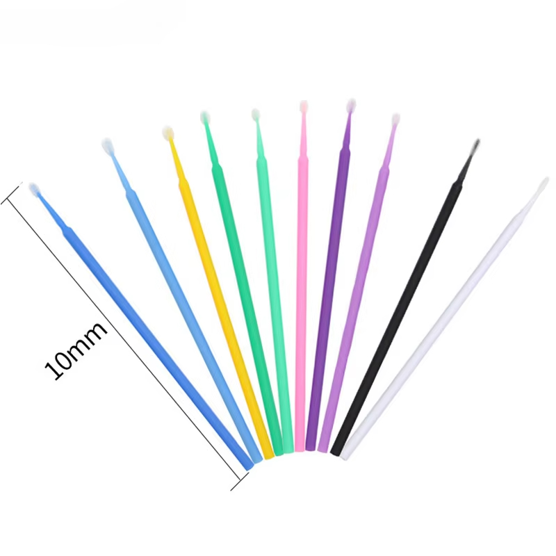 100Pcs Eyelash Cleaning Brush  - Beauty Makeup Background ulasan dan harga