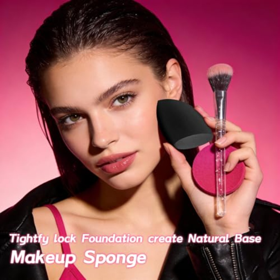 Makeup Sponge Set 15 Pcs Black - Beauty With Makeup ulasan dan harga
