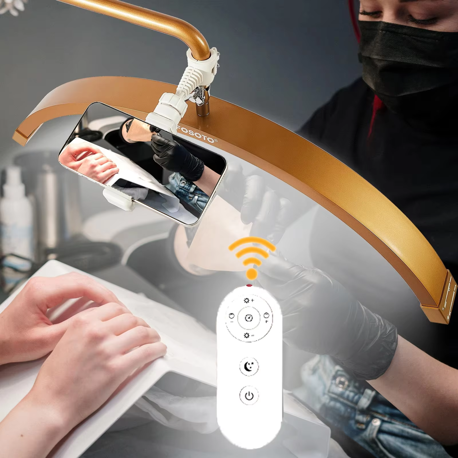 Fosoto Y16 Beauty Salon Lighti - Beauty Makeup Camera ulasan dan harga