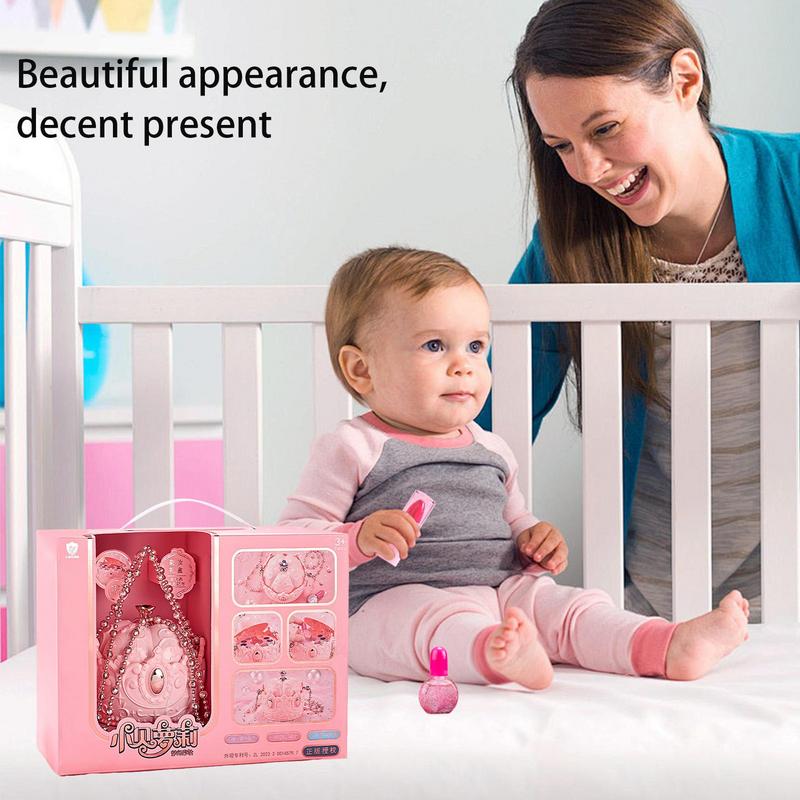 Girls Makeup Set Pink Carriage - Beauty Real Makeup ulasan dan harga