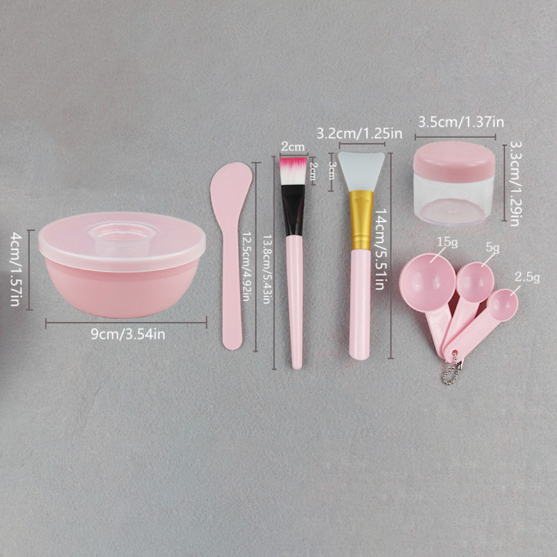 Facial Brush Mask Bowl Spoon S - Beauty Makeup Background ulasan dan harga