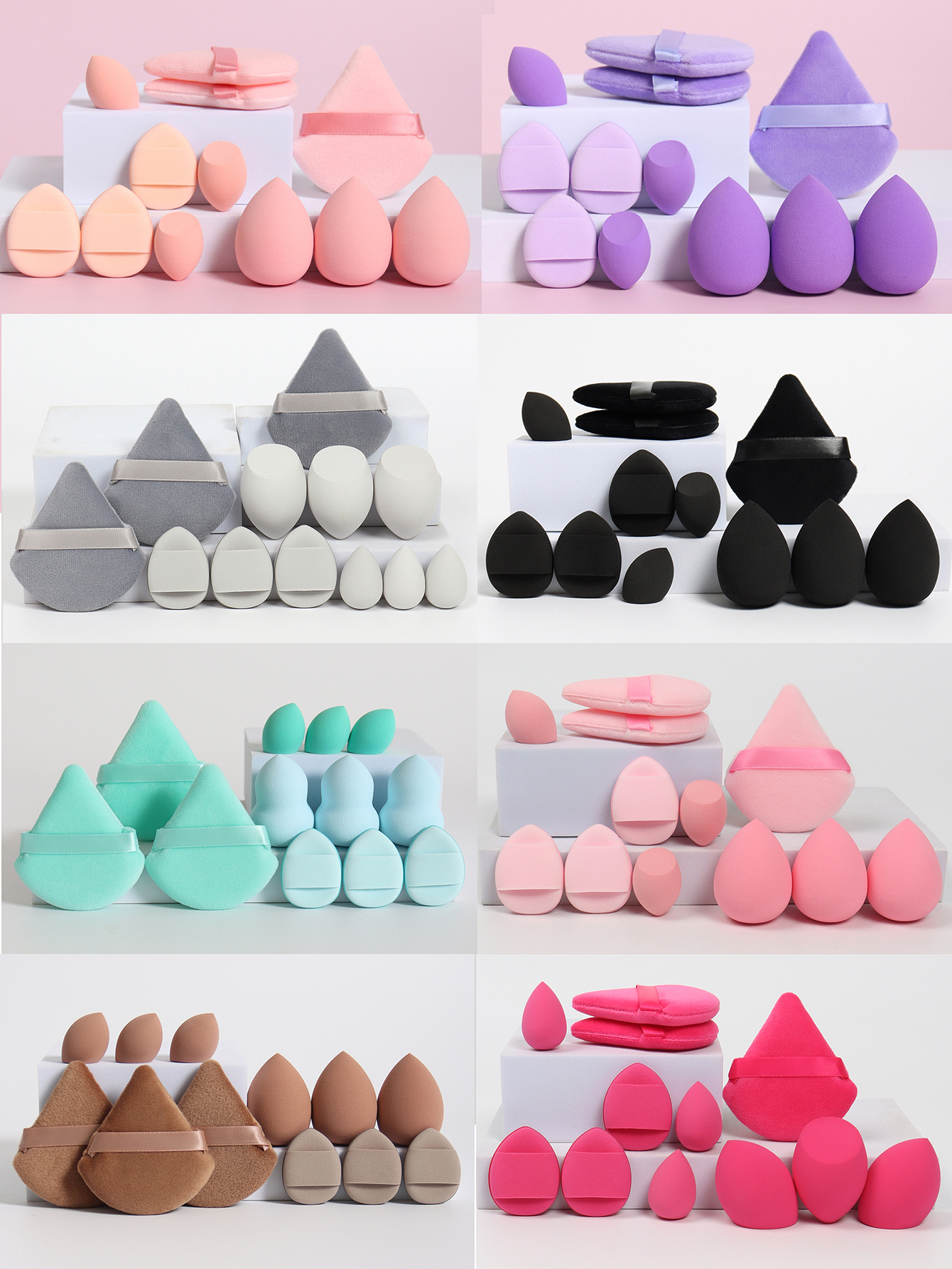 A 12 Piece Set of Versatile Ma - Beauty Makeup Egg ulasan dan harga