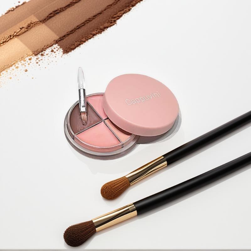 1Pc Cappuvini Palette 4 Colors - Beauty Makeup Eyeshadow Palette ulasan dan harga
