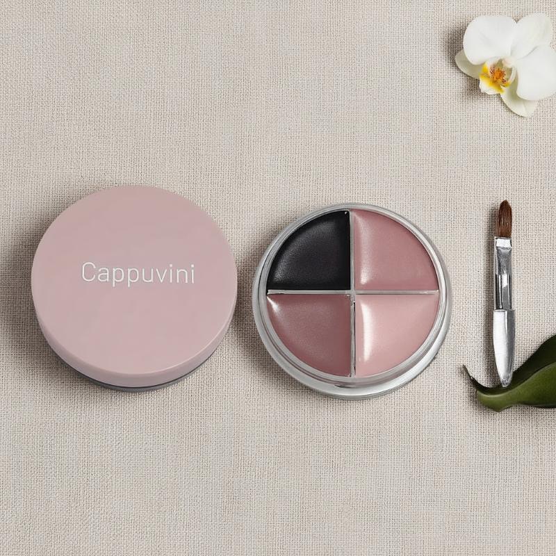 1Pc Cappuvini Palette 4 Colors - Beauty Makeup Eyeshadow Palette ulasan dan harga