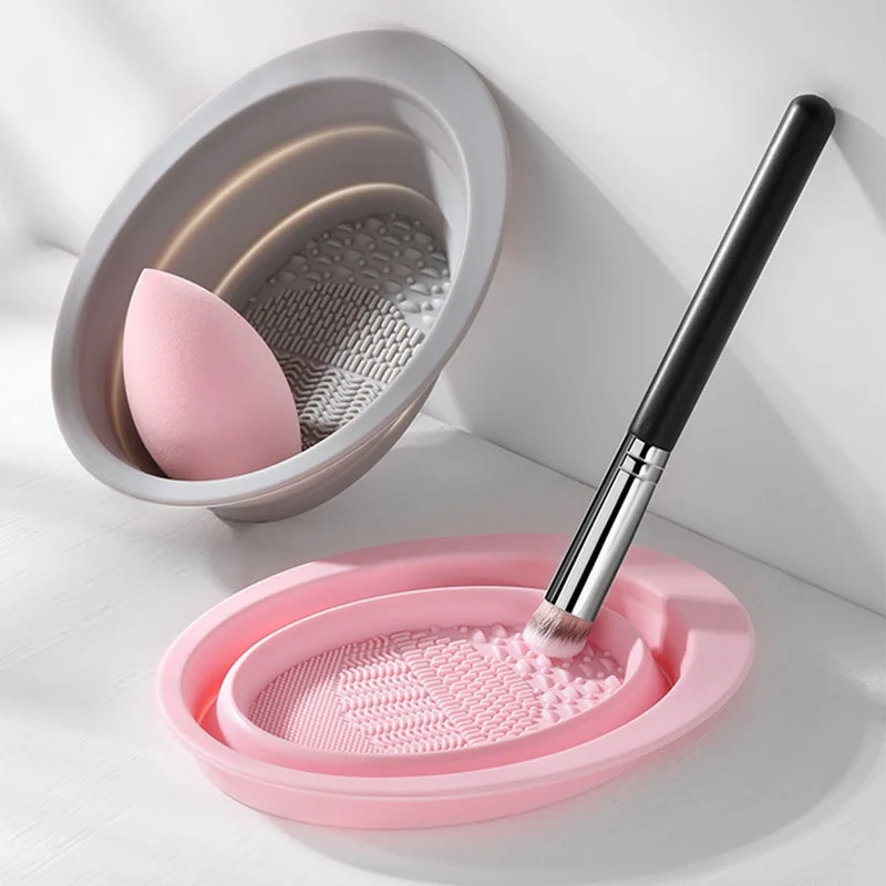 Foldable Silicone Makeup Brush - Beauty Makeup Background ulasan dan harga