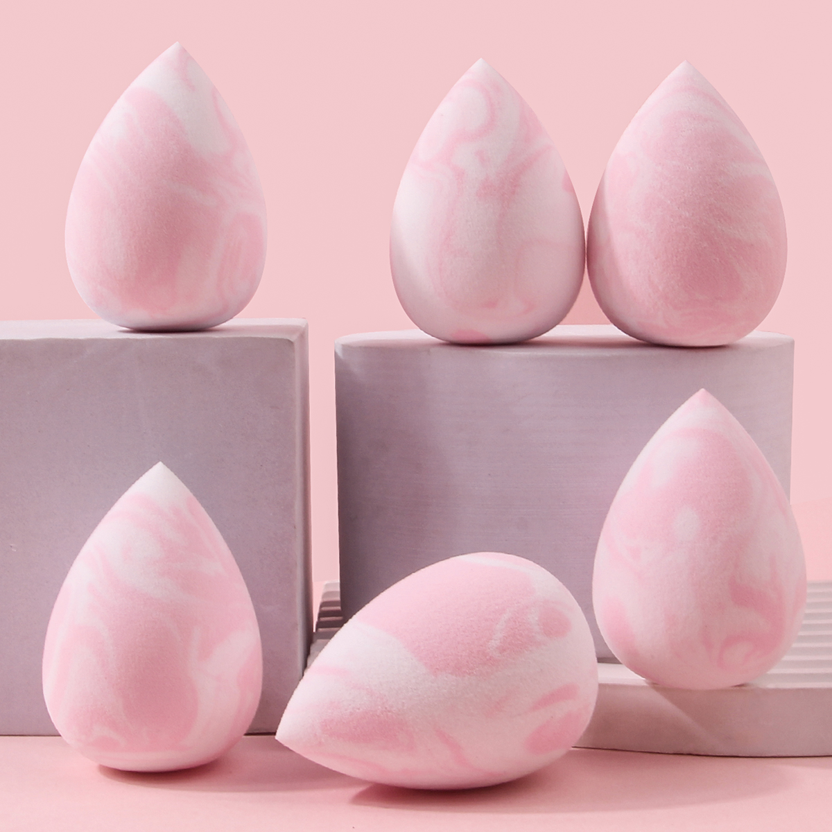 6PCS High Appearance Level Bea - Beauty Makeup Egg ulasan dan harga