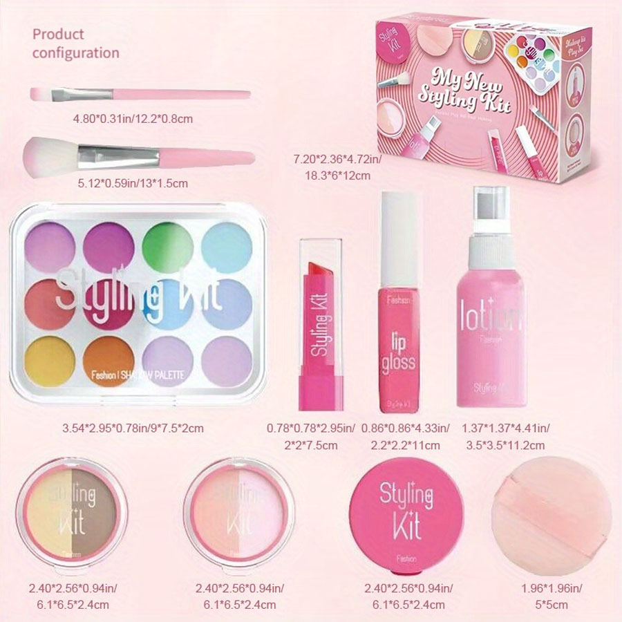 Children's Makeup Toy Set Simu - Beauty Real Makeup ulasan dan harga
