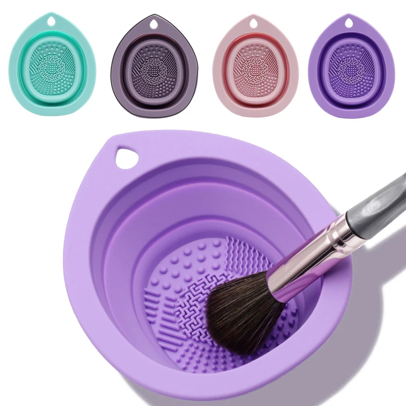 Silicone Makeup Brush Cleaner  - Beauty Makeup Eyeshadow ulasan dan harga