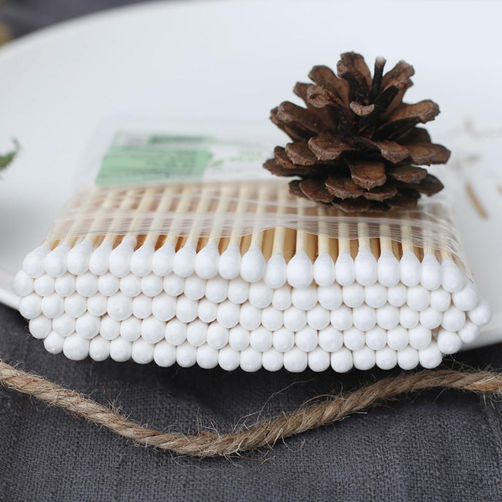 10/100pcs Disposable Cotton Sw - Beauty With Makeup ulasan dan harga