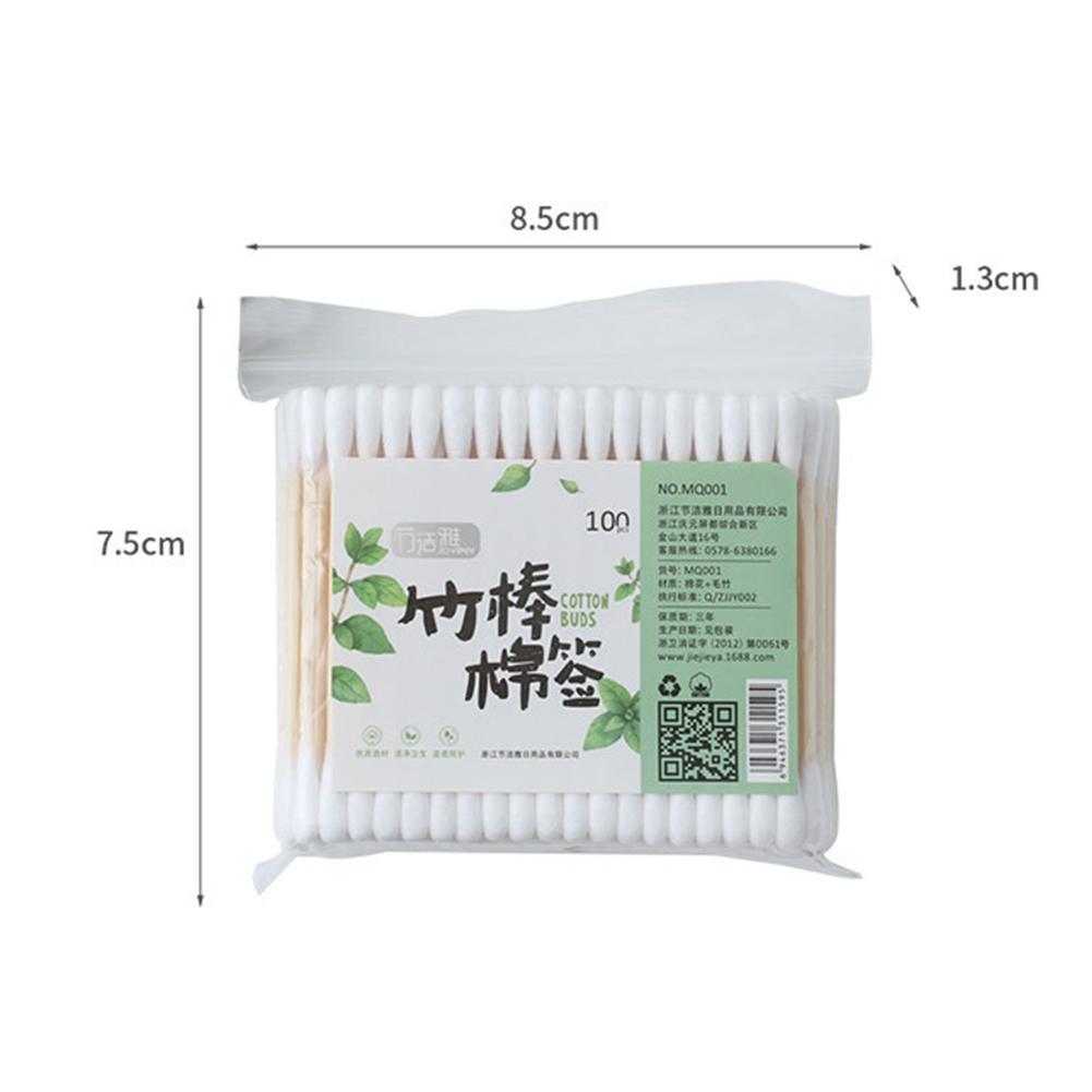 10/100pcs Disposable Cotton Sw - Beauty With Makeup ulasan dan harga