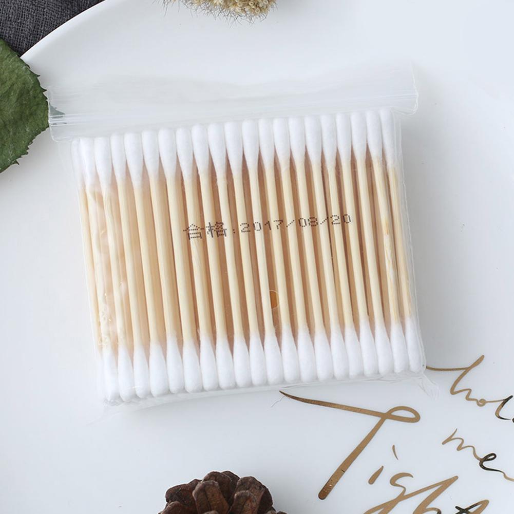 10/100pcs Disposable Cotton Sw - Beauty With Makeup ulasan dan harga