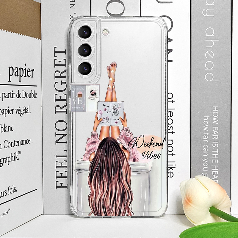 Fashion City Girl Transparent  - Beauty Makeup Case ulasan dan harga