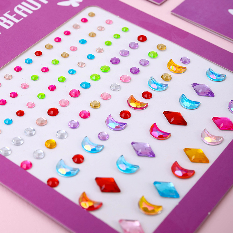 Hot Selling Face Gems Stickers - Beauty With Makeup ulasan dan harga