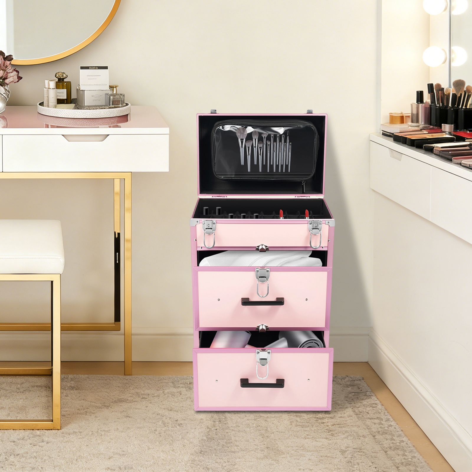 Bymaocar 40 Grids Makeup Train - Beauty With Makeup ulasan dan harga
