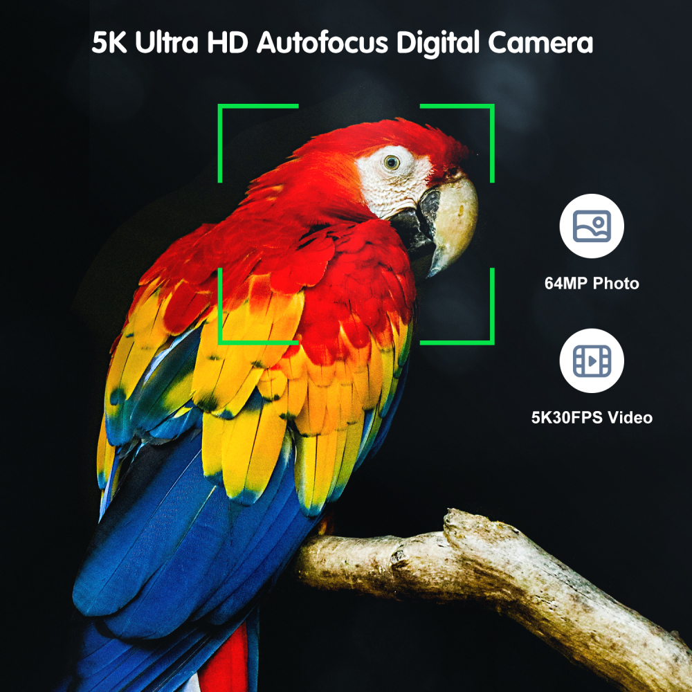 5K Digital Camera for Photogra - Beauty Makeup Camera ulasan dan harga