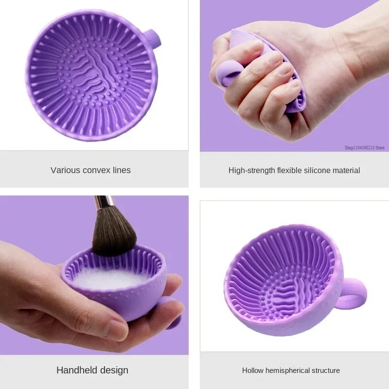 Soft Silicone Makeup Brush Cle - Beauty Makeup Background ulasan dan harga